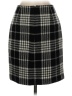 Eddie Bauer Plaid Black Wool Skirt Size 4 - photo 2