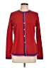 Escada 100% Virgin Wool Red Wool Cardigan Size L - photo 1
