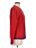 Escada 100% Virgin Wool Red Wool Cardigan Size L - photo 4