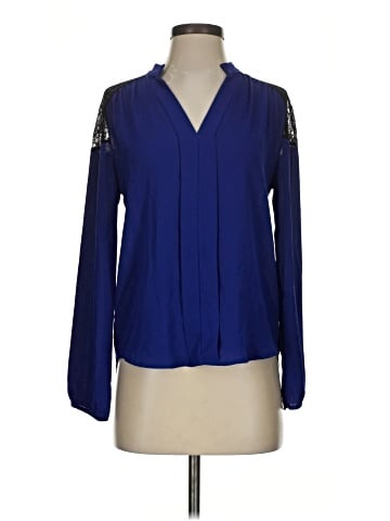 Sugarmint Long Sleeve Blouse (view 1)