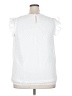 Unbranded White Sleeveless Blouse Size 2X - photo 2