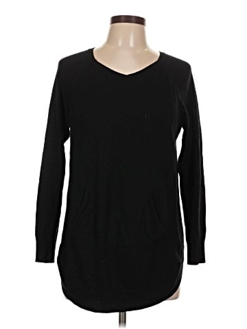 Joan Vass Pullover Sweater (view 1)