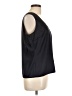 St. John Black Sleeveless Blouse Size 12 - photo 4