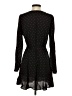 Express 100% Rayon Polka Dots Black Casual Dress Size S - photo 2