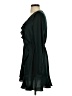 Express 100% Polyester Solid Black Casual Dress Size S - photo 5