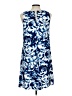 Anne Klein Print Blue White Casual Dress Size 10 - photo 2