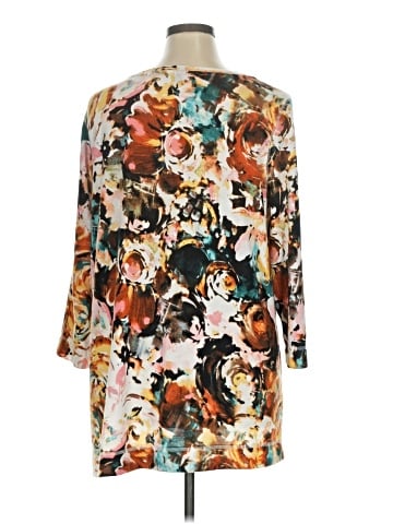 Sharagano 3/4 Sleeve Blouse (view 2)