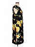 Chico's Print Black Casual Dress Size Lg (2) - photo 4