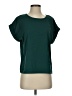 Shein 100% Polyester Green Short Sleeve Top Size XS - photo 1