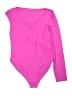 Zara Solid Pink Bodysuit Size L - photo 2