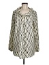 Mud Pie 100% Polyester Polka Dots Ivory Long Sleeve Blouse Size M - photo 1