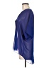 B3.0 100% Polyester Blue Short Sleeve Blouse Size M - photo 5