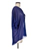 B3.0 100% Polyester Blue Short Sleeve Blouse Size M - photo 4