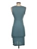 Leith Solid Teal Casual Dress Size S - photo 2