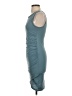 Leith Solid Teal Casual Dress Size S - photo 5