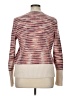 Ann Taylor LOFT Outlet 100% Polyester Tweed Pink Pullover Sweater Size XL - photo 2