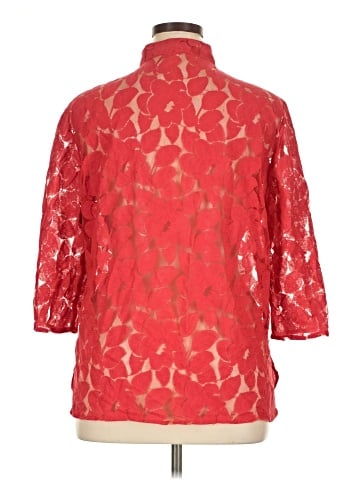 Draper's & Damon's 3/4 Sleeve Blouse (view 2)