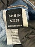 Shein Blue Skort Size 28 waist - photo 3