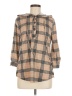 Eden & Olivia 100% Polyester Tan Poncho Size M - photo 1