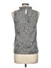 t.la Gray Sleeveless Blouse Size M - photo 2