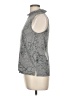 t.la Gray Sleeveless Blouse Size M - photo 5