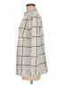 Ann Taylor LOFT Checkered-gingham Gray Turtleneck Sweater Size M - photo 5