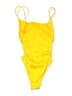 Shein Yellow Bodysuit Size 4 - photo 2