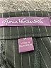 Gloria Vanderbilt Stripes Black Dress Pants Size 14 - photo 6