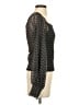 By Anthropologie Black Long Sleeve Blouse Size S - photo 4