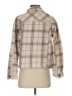 Democracy Tan Long Sleeve Blouse Size XS - photo 2