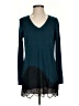 Chico's Color Block Teal Pullover Sweater Size S - photo 1