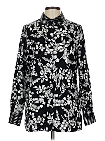 Foxcroft Long Sleeve Blouse (view 1)