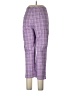 Gemilli Plaid Purple Casual Pants Size 12 - photo 2