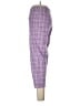 Gemilli Plaid Purple Casual Pants Size 12 - photo 5