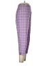 Gemilli Plaid Purple Casual Pants Size 12 - photo 4