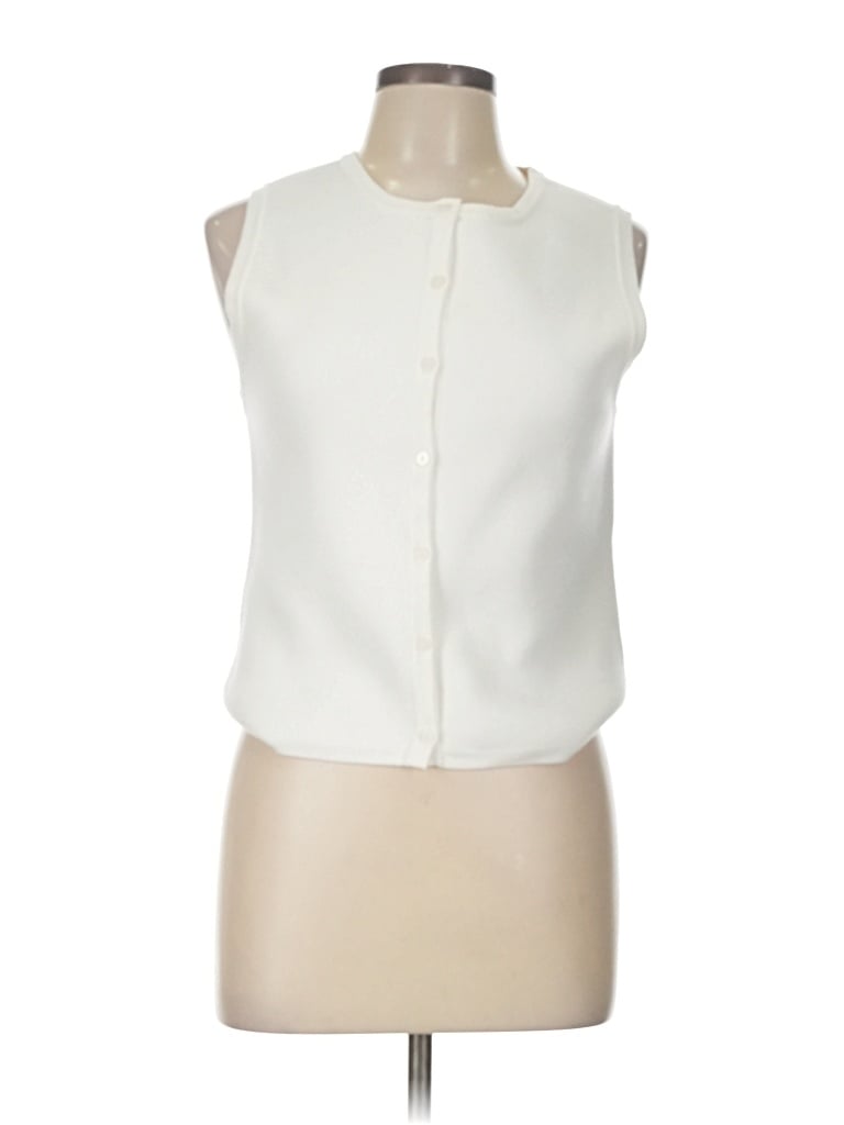 Pre-owned Sincerely Jules Cardigan Sweater In White