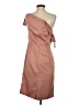 Ava & Aiden 100% Polyester Solid Tan Cocktail Dress Size 4 - photo 2