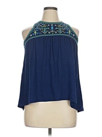 Red Camel Sleeveless Blouse (view 1)