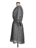 Mossimo 100% Polyester Chevron-herringbone Gray Casual Dress Size M - photo 5