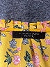 T Tahari 100% Polyester Floral Yellow Short Sleeve Blouse Size M (estimated) - photo 7