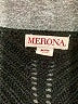 Merona Black Pullover Sweater Size M - photo 7