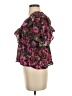 Something Navy 100% Cotton Pink Short Sleeve Blouse Size XS (estimated) - photo 5
