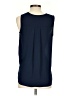 Adrienne Vittadini 100% Polyester Blue Sleeveless Blouse Size S - photo 2