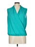 Cato Teal Sleeveless Blouse Size L - photo 1