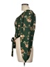 Blu Pepper 100% Polyester Green Long Sleeve Blouse Size L - photo 5