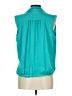 Cato Teal Sleeveless Blouse Size L - photo 2