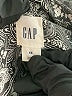 Gap 100% Polyester Paisley Gray Casual Dress Size XS - photo 7