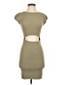 Wilfred Free Solid Tan Cocktail Dress Size S - photo 1