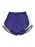Nike 100% Polyester Color Block Purple Athletic Shorts Size S - photo 1
