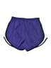 Nike 100% Polyester Color Block Purple Athletic Shorts Size S - photo 2